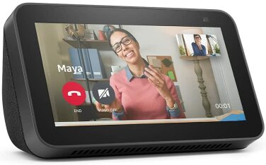 Echo Show 5 (2nd gen) is smaller and would work better in a bedroom or office.