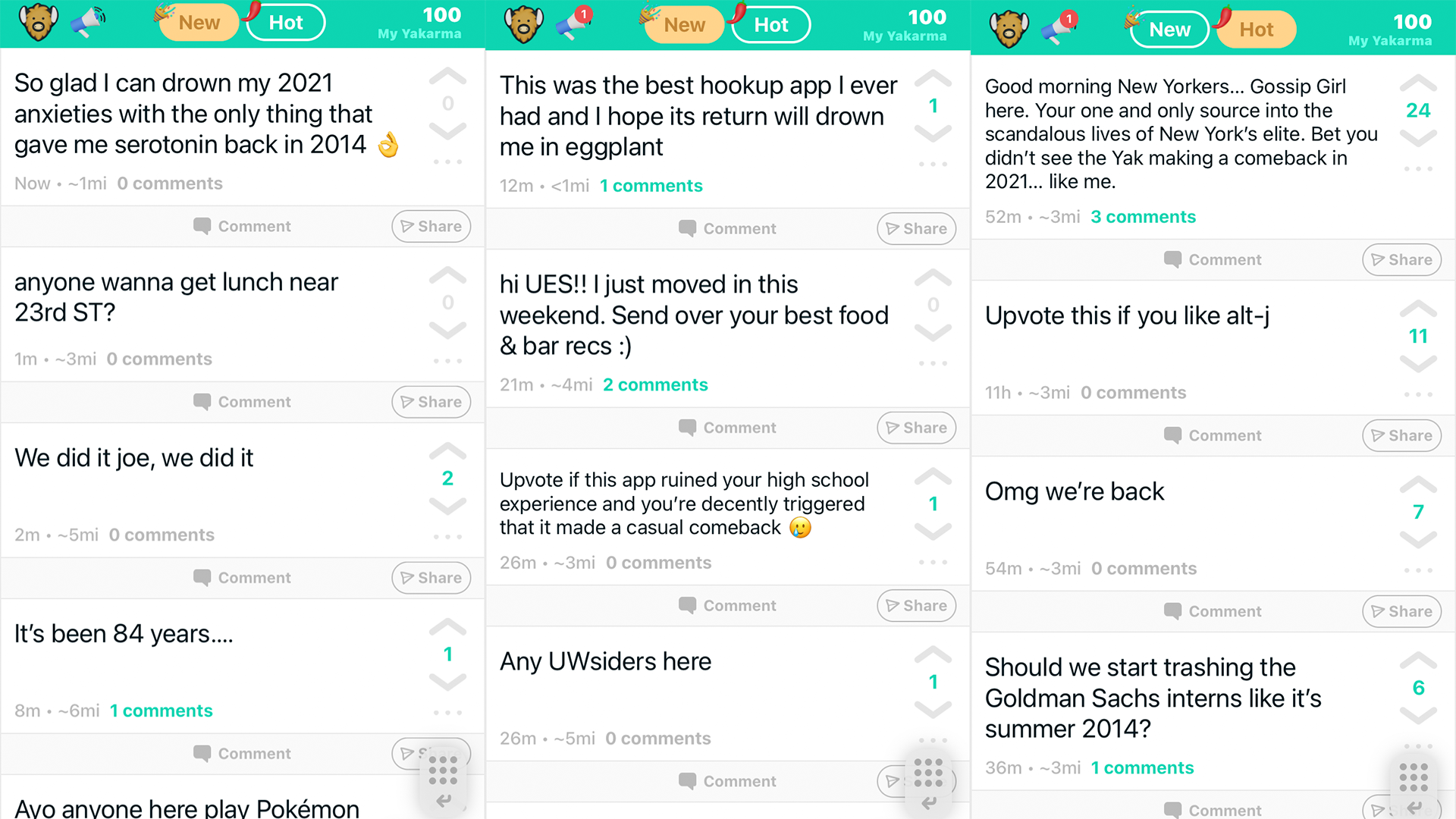 Yik Yak is BACK.