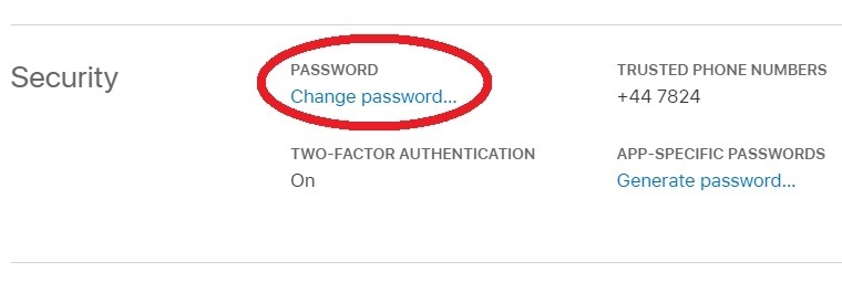 Don't forget to enable two-factor authentication while you're here.