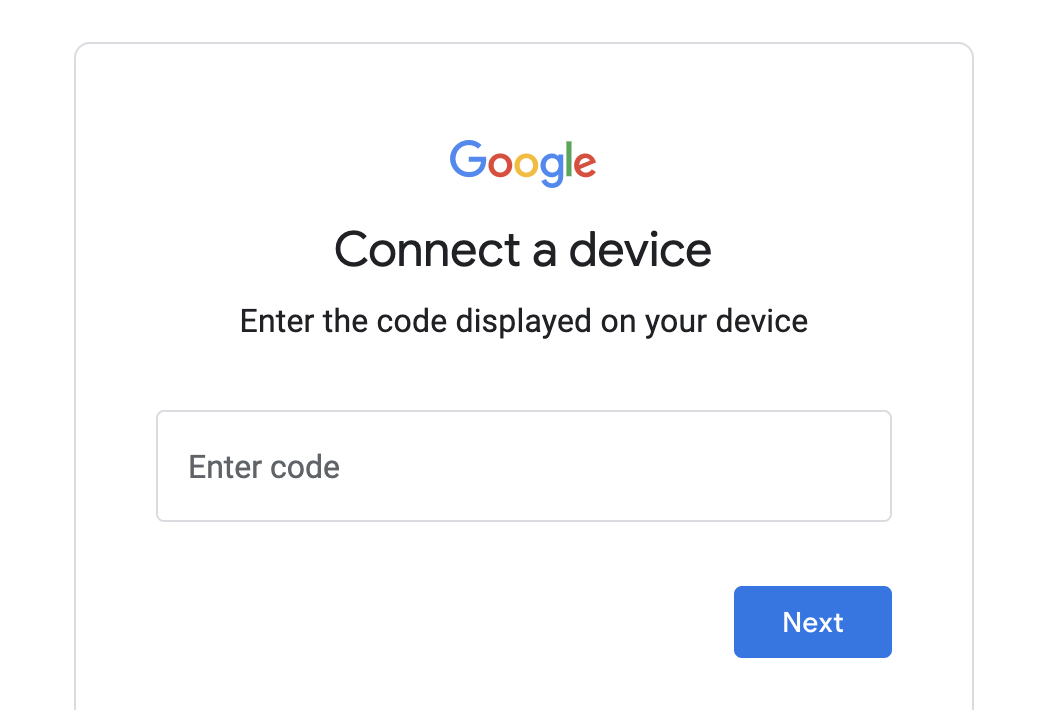 A screenshot of the official, legitimate website to activate the YouTube app on your Smart TV.