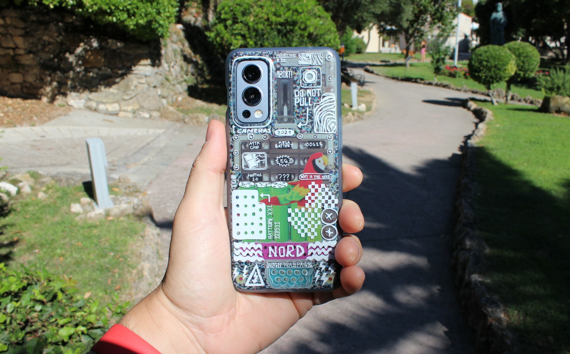 OnePlus offers a selection of colorful cases for the Nord 2.