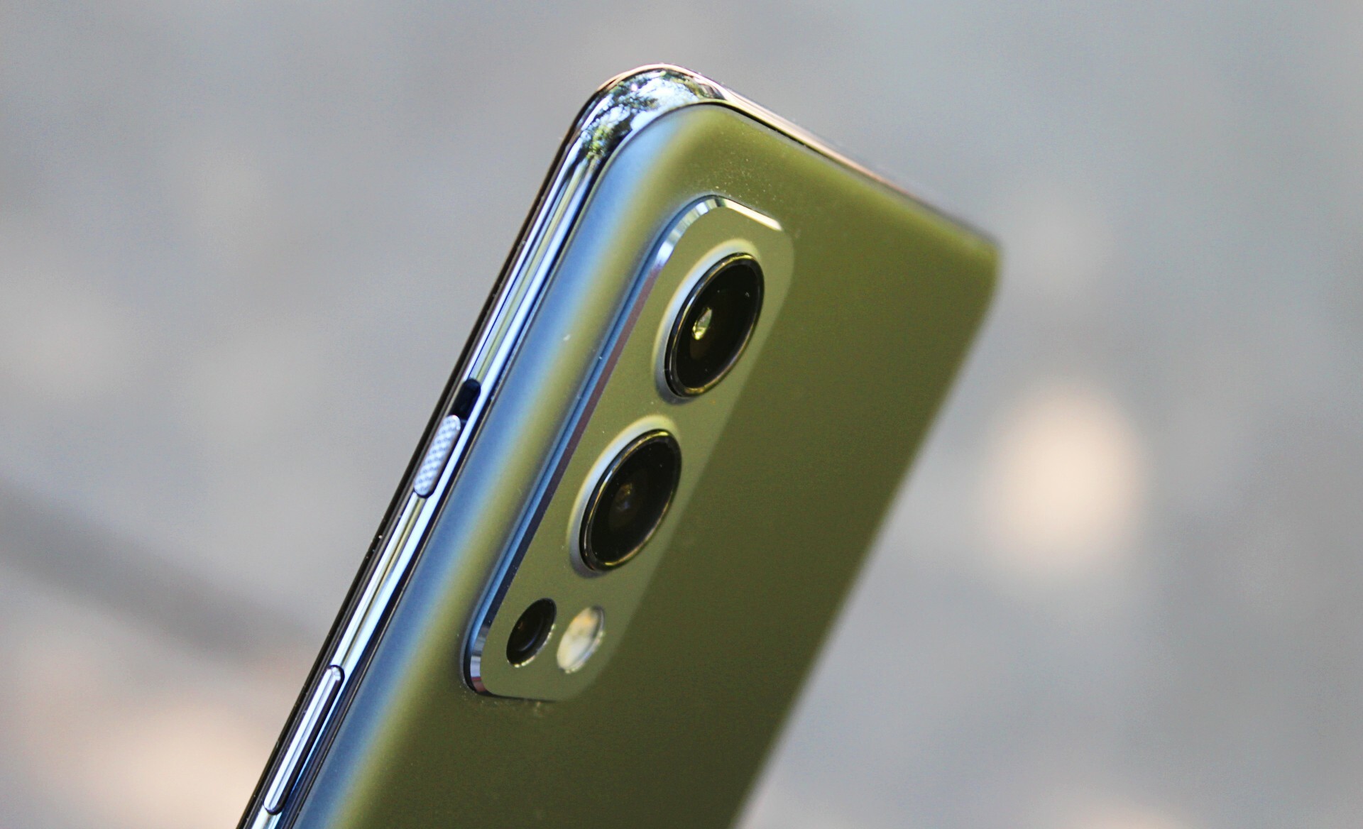 On the back, there's a triple rear camera with a 50-megapixel main sensor.