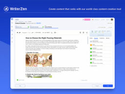 WriterZen Easy Content Creator for SEO: Lifetime Subscription — $68.99