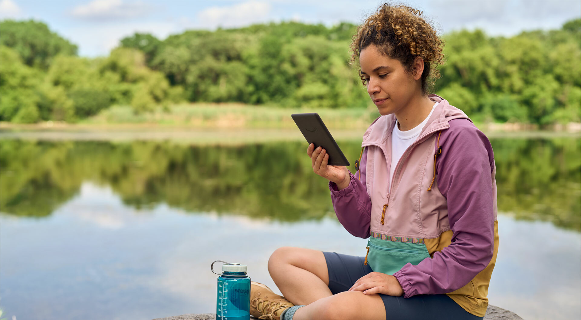 The new Kindle Paperwhite is easier to read day or night, indoors or outdoors.