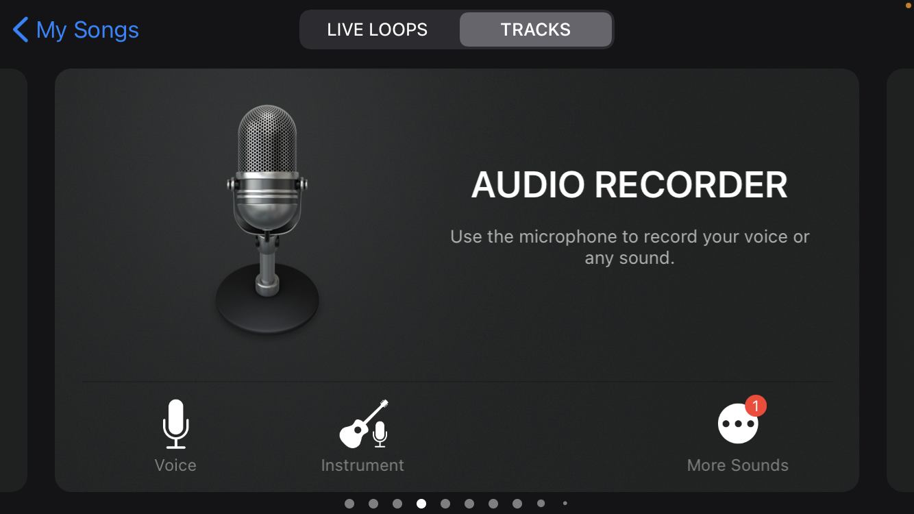 Use "AUDIO RECORDER" to create your ringtone.