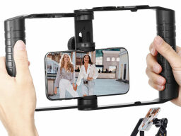 Movo SPR-20 Foldable Smartphone Video Rig Cage — $14.99