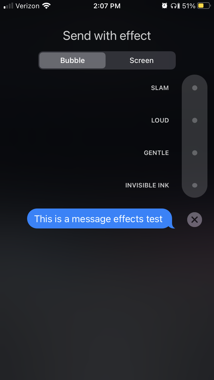 How to use iOS text message effects on your iPhone