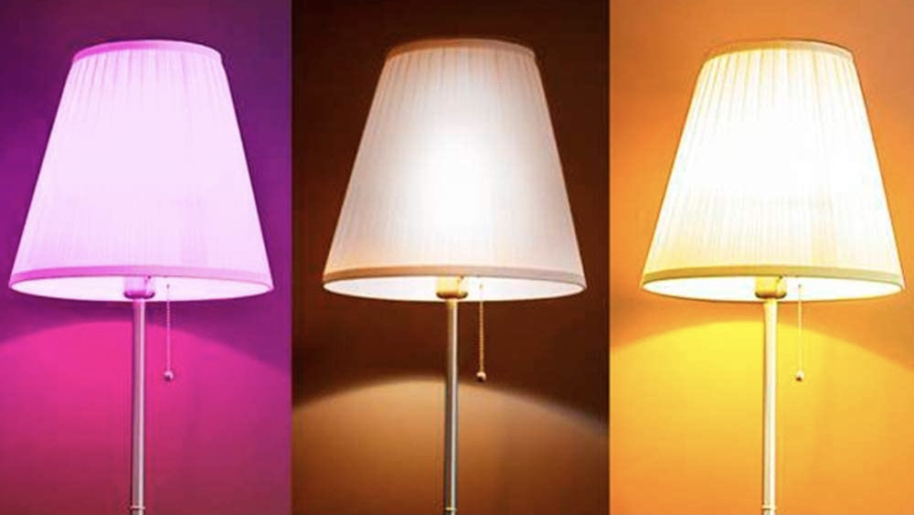 Set your perfect vibe with this bulb's multicolors.