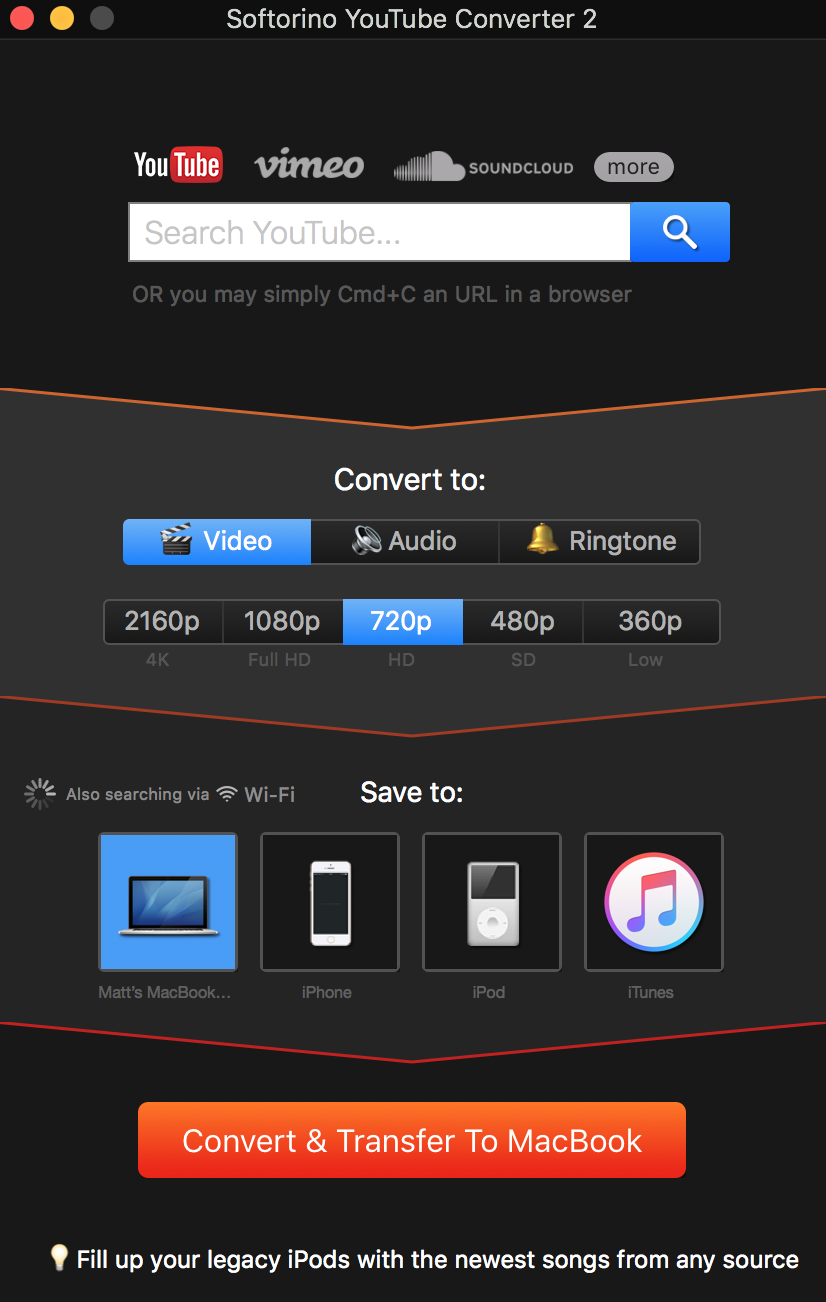 Softorino Video Converter for Mac