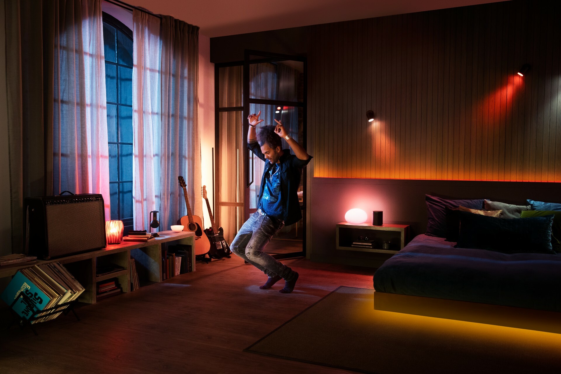 The feature will be free for users with color-capable Philips hue lights and Hue Bridge.