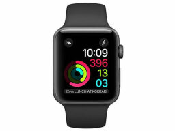 Black apple watch series 2