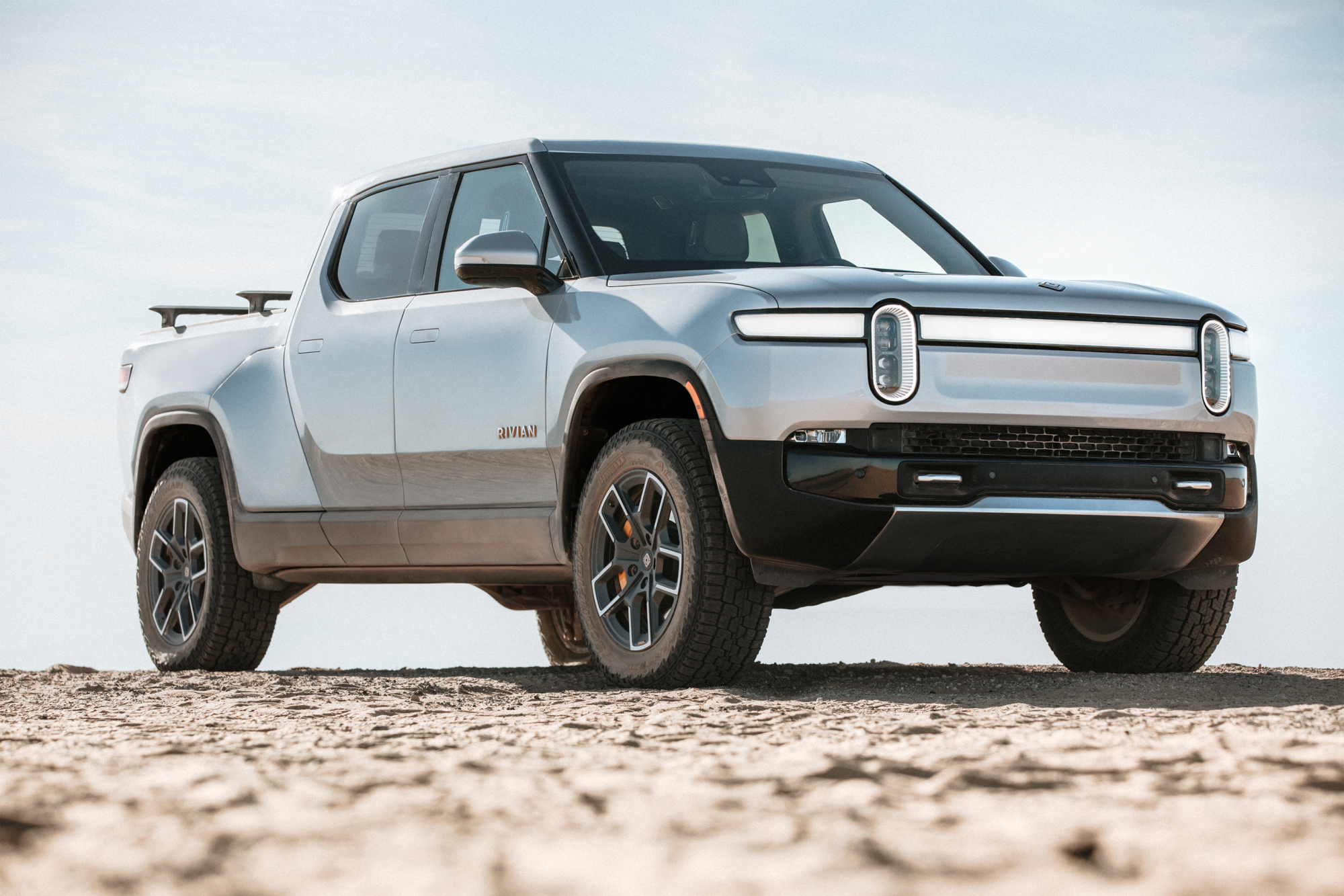 The electric R1T pickup truck finally made it.