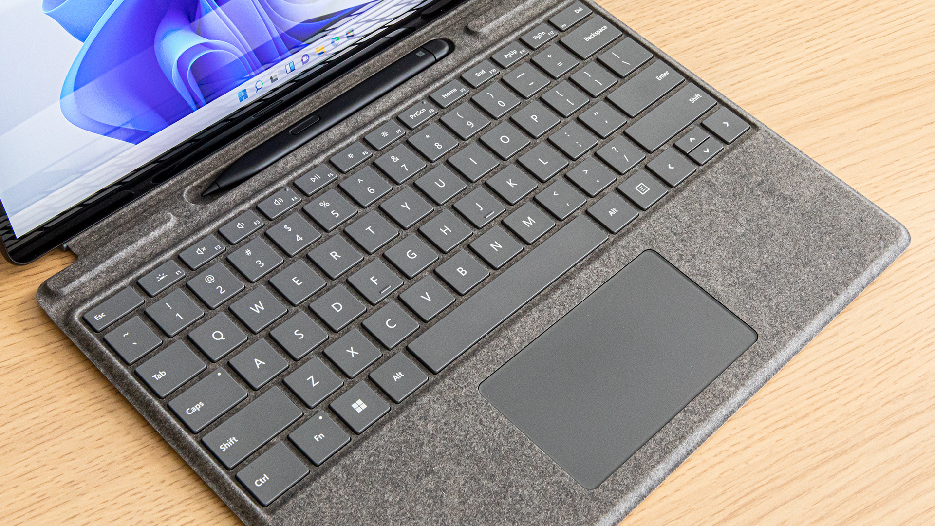 The keyboard and Slim Pen 2 combo is a strong one, but neither are included with the Surface Pro 8.