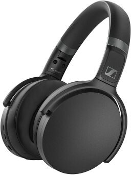 Black over-ear headphones