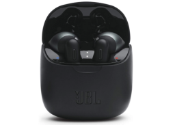 JBL Tune 225TWS true wireless earbuds in charging case