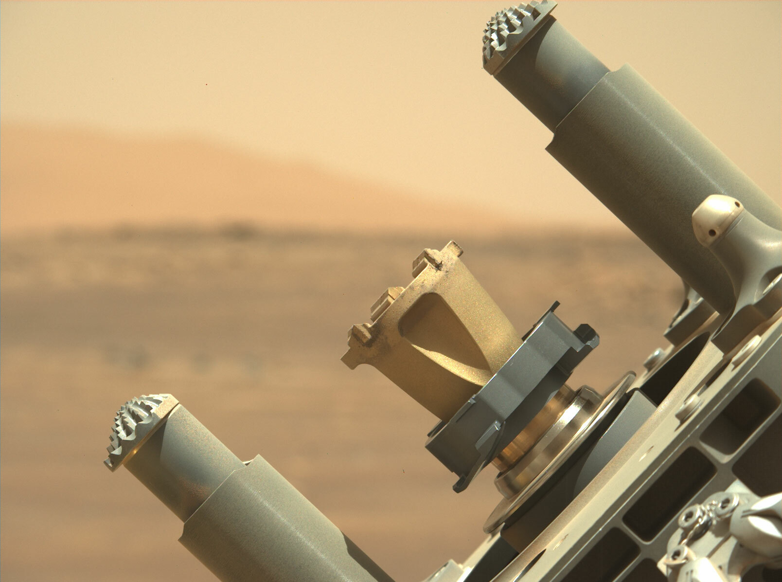 the drill and abrasion tool on the Mars Perseverance rover