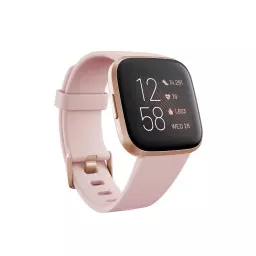 Rose gold Fitbit Versa 2