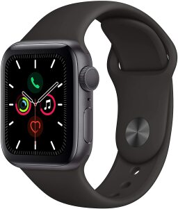 black apple watch series 5