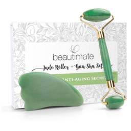 beautimate Facial Jade Roller & Gua Sha Tool Set ($16, normally $40)