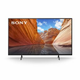 Sony TV with canyon landscape on screen