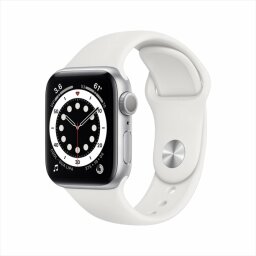 silver and white apple watch series 3