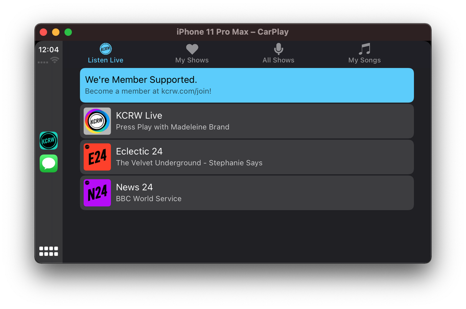 A screenshot of the Angi app