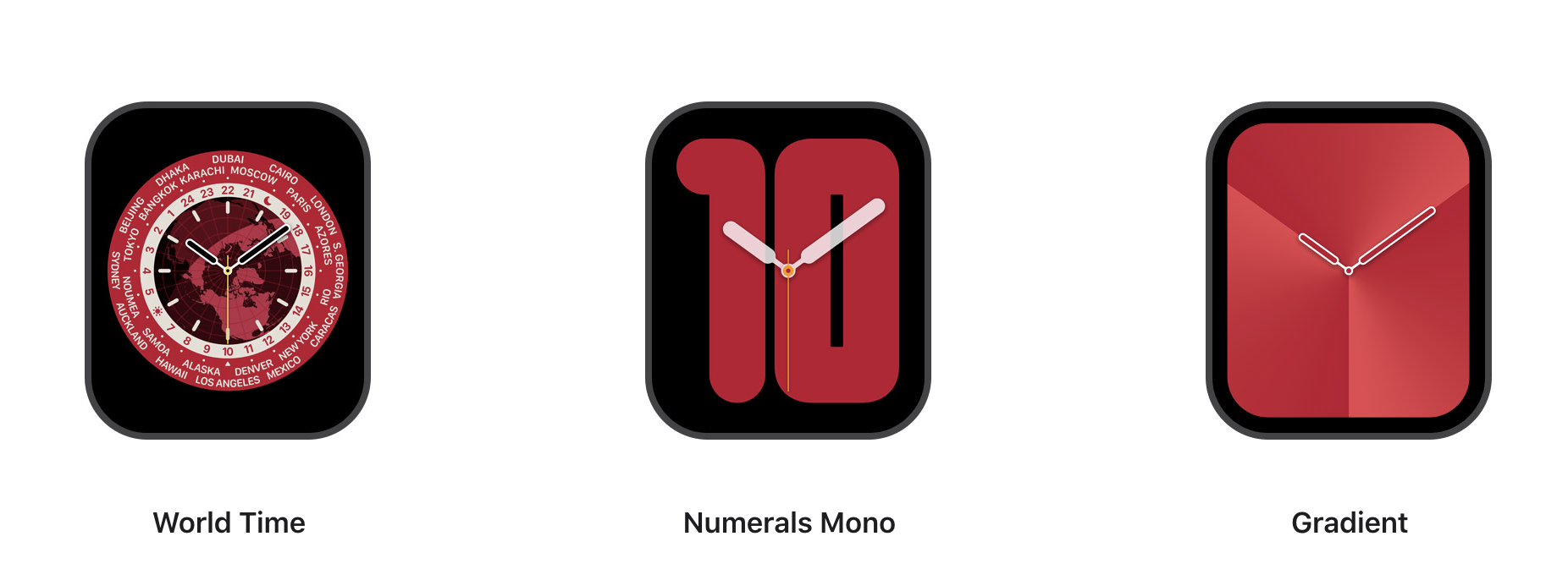 apple watch product red