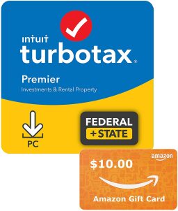 TurboTax with Amazon gift card