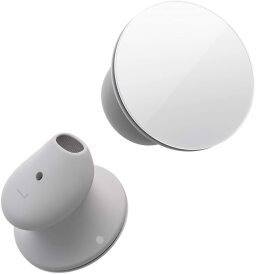 Glacier wireless earbuds on white background