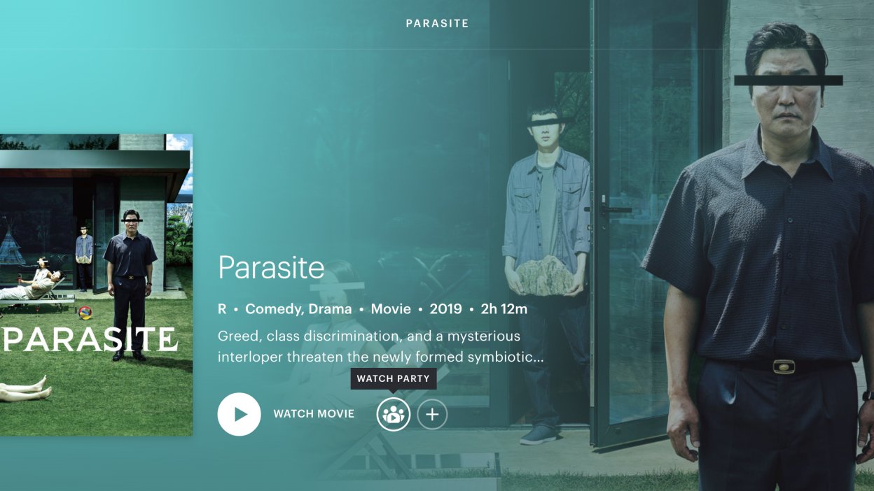 Hulu Watch Party for Parasite