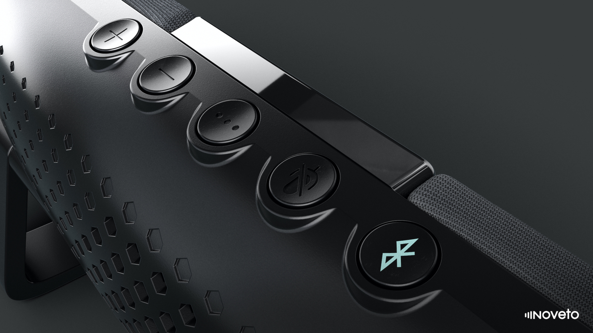 Noveto N1 on device control buttons