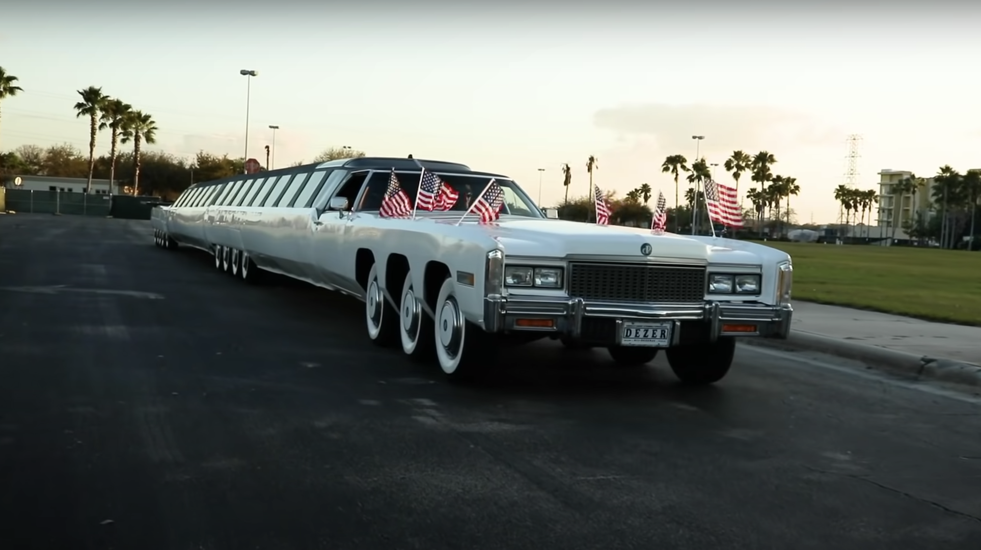 The world's longest car.