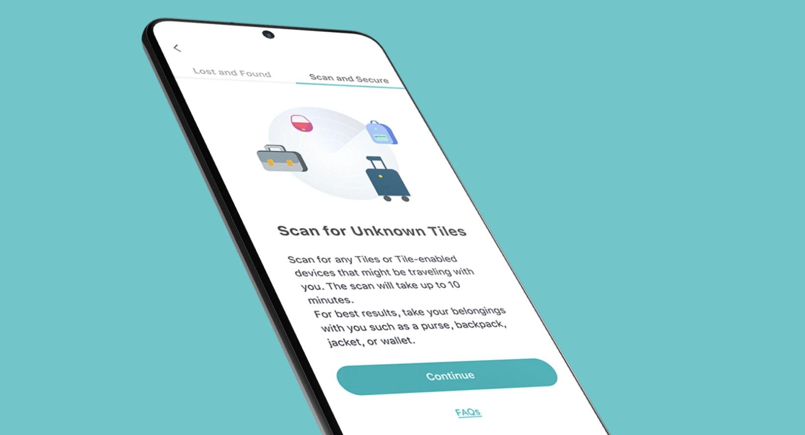 Tile anti-stalking feature