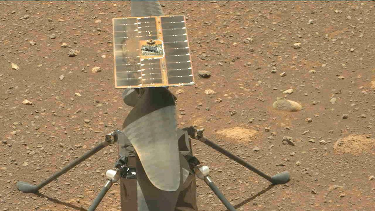 NASA's Ingenuity helicopter on Mars