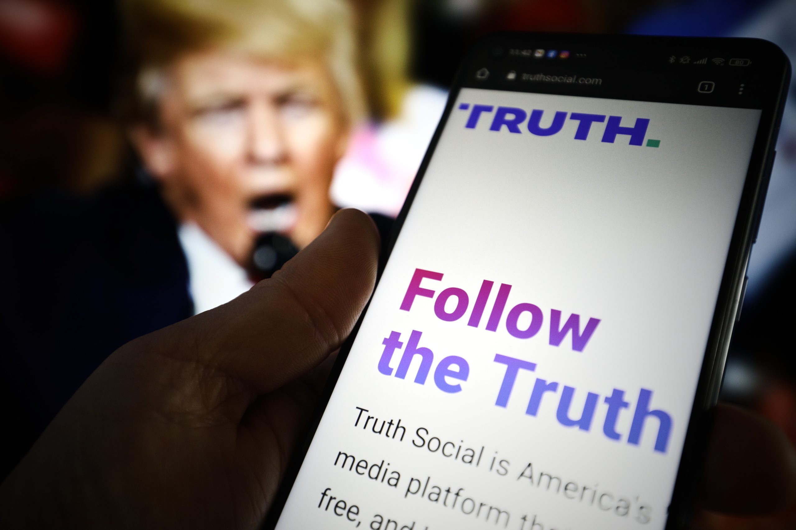 Donald Trump and Truth Social
