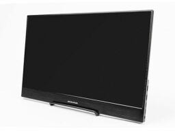 Black monitor screen