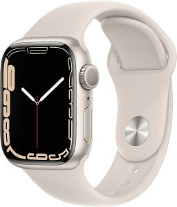 apple watch series 7 in starlight