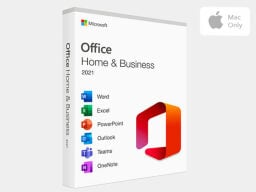 MS Office home and business package with included apps