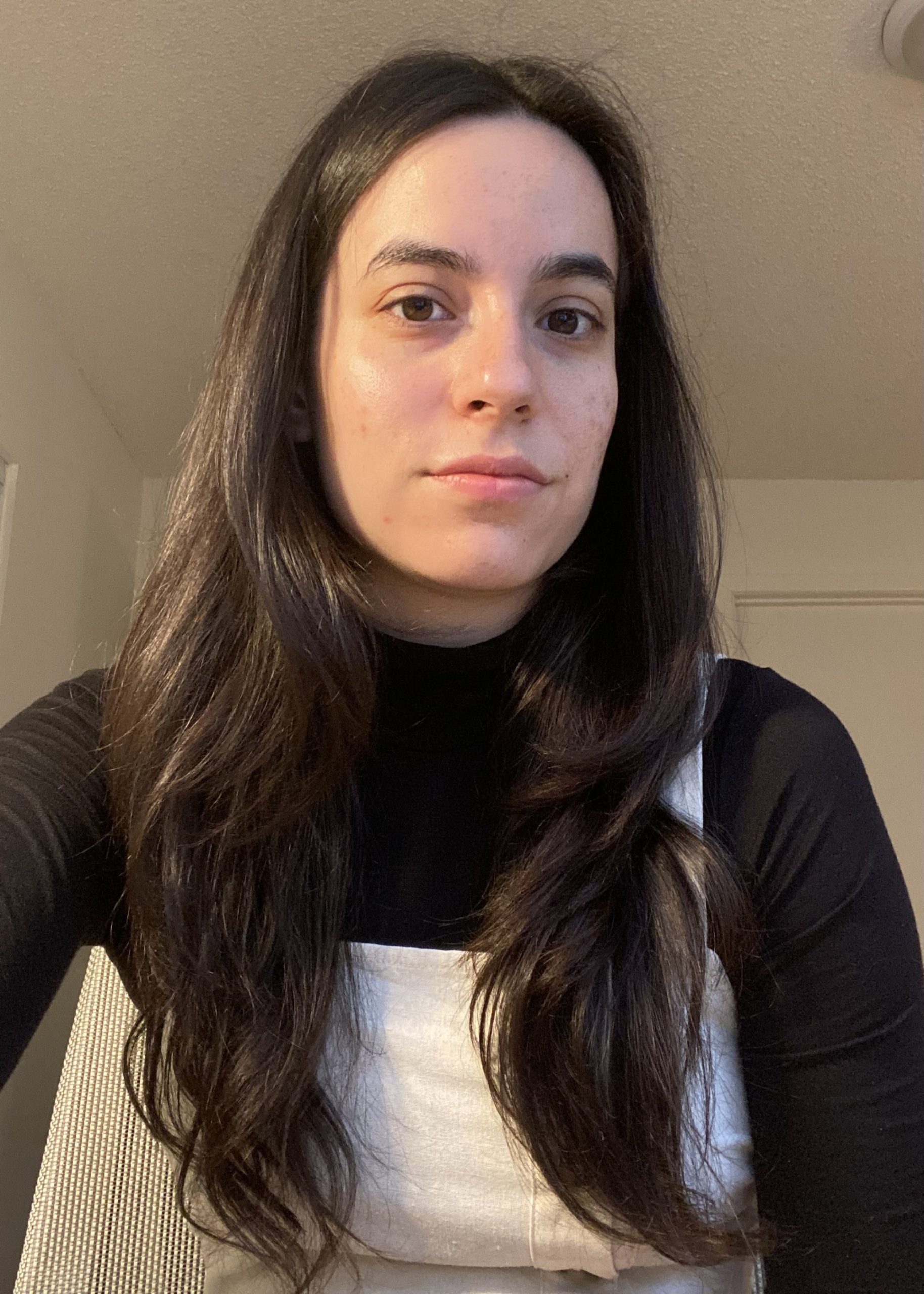 woman with styled hair