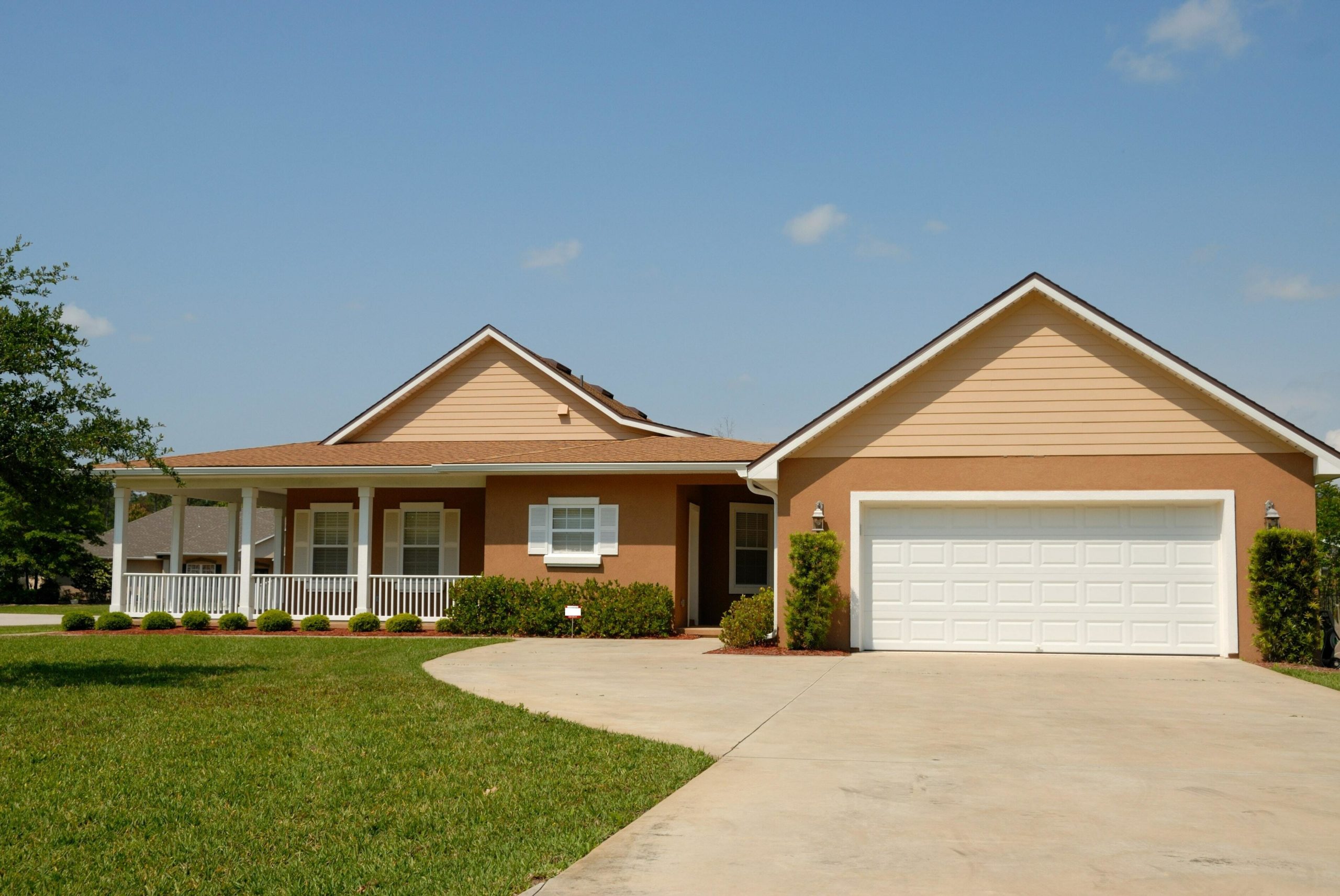 house with a garage