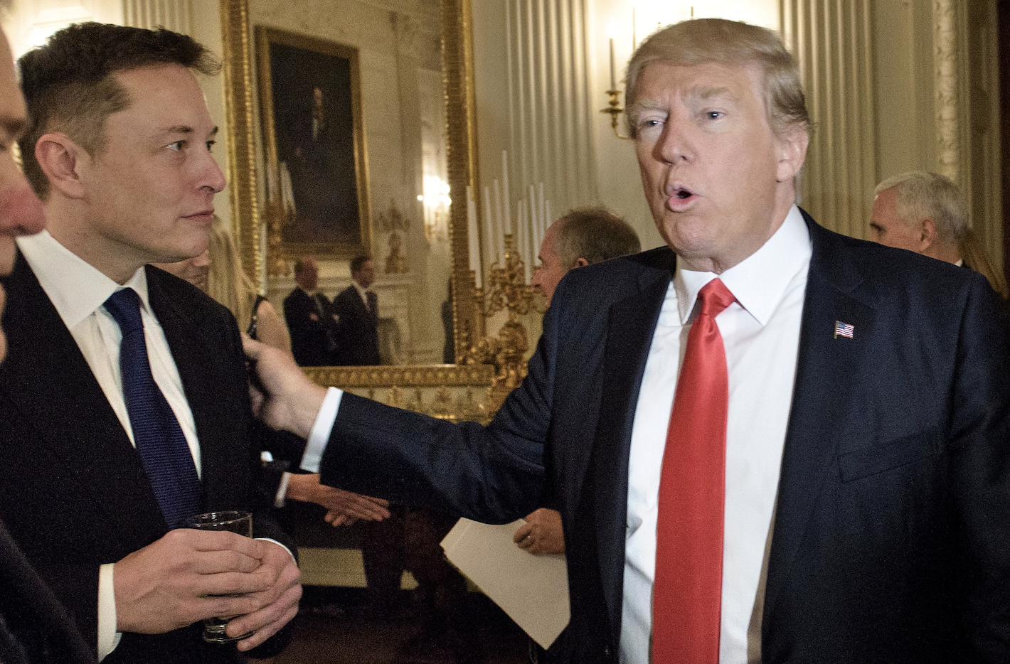 Donald Trump and Elon Musk