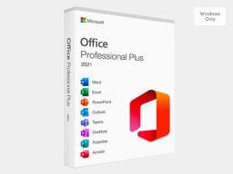 White MS Office package with included programs