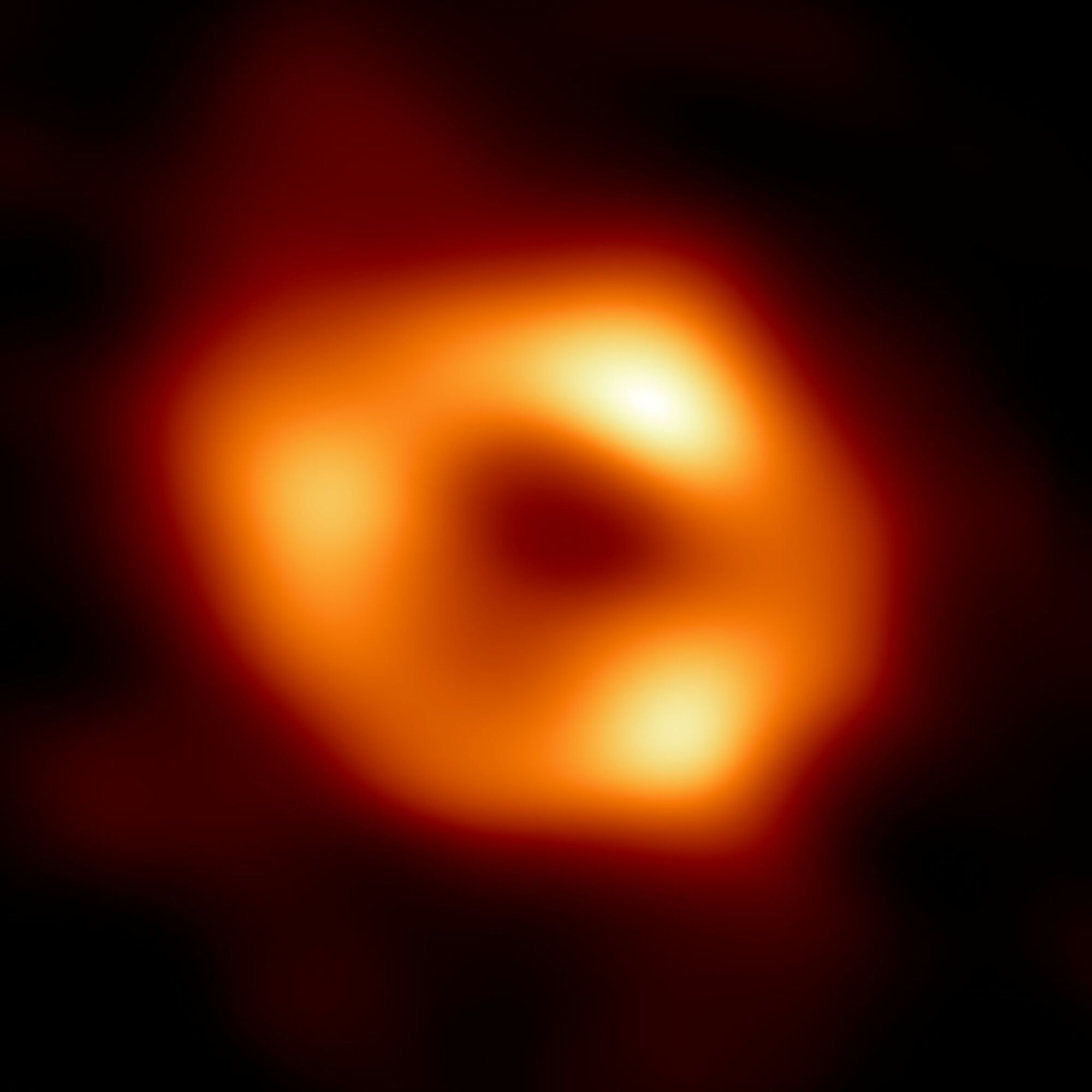 the black hole at the center of the Milky Way