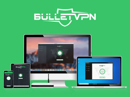 Phone, tablet, laptop, and desktop showing vpn app screen