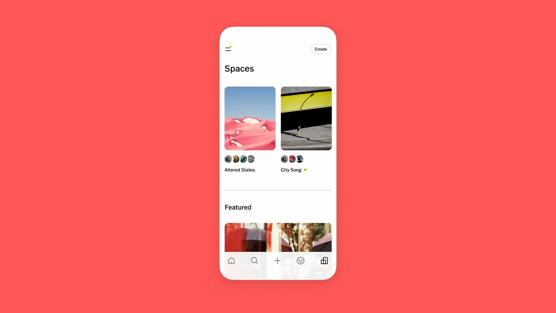 A screenshot of VSCO Spaces within the app.