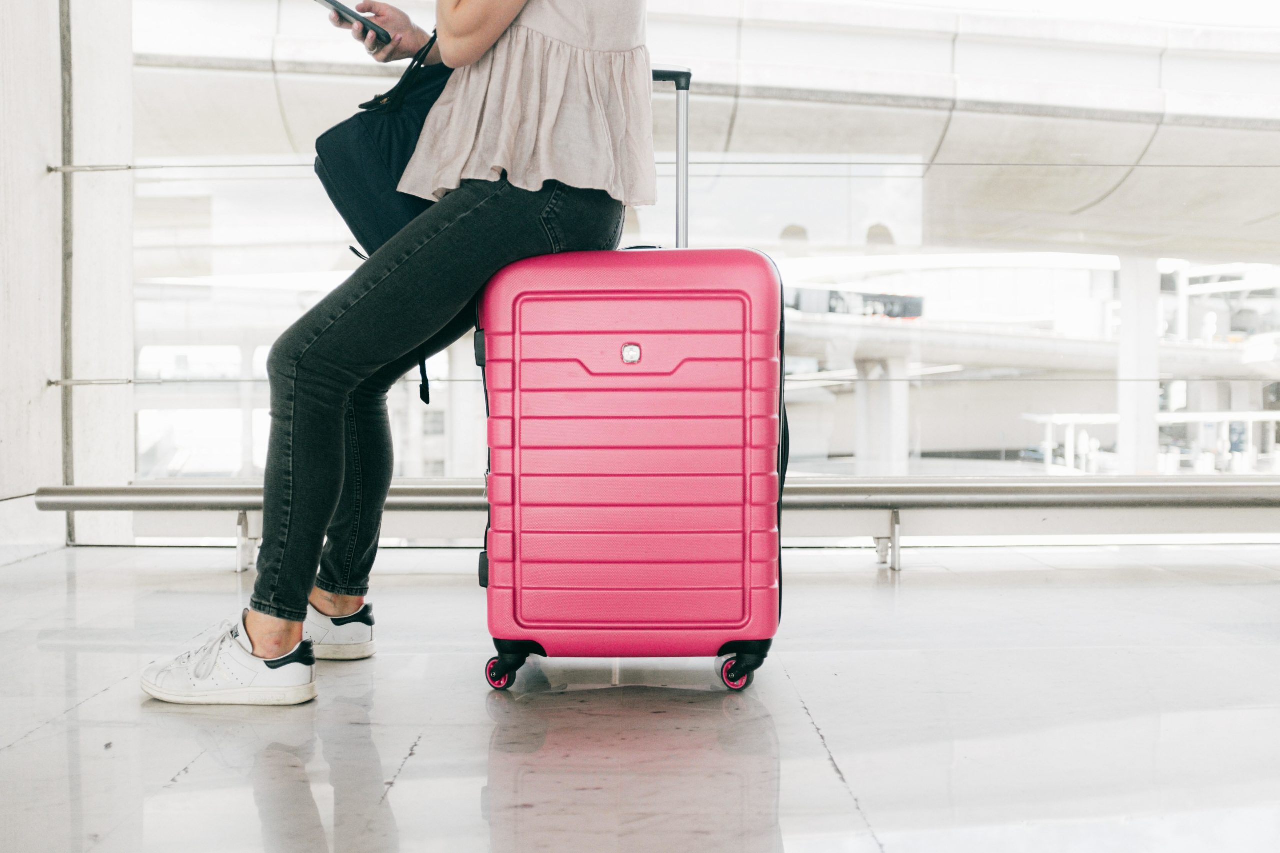 Luggage in airport