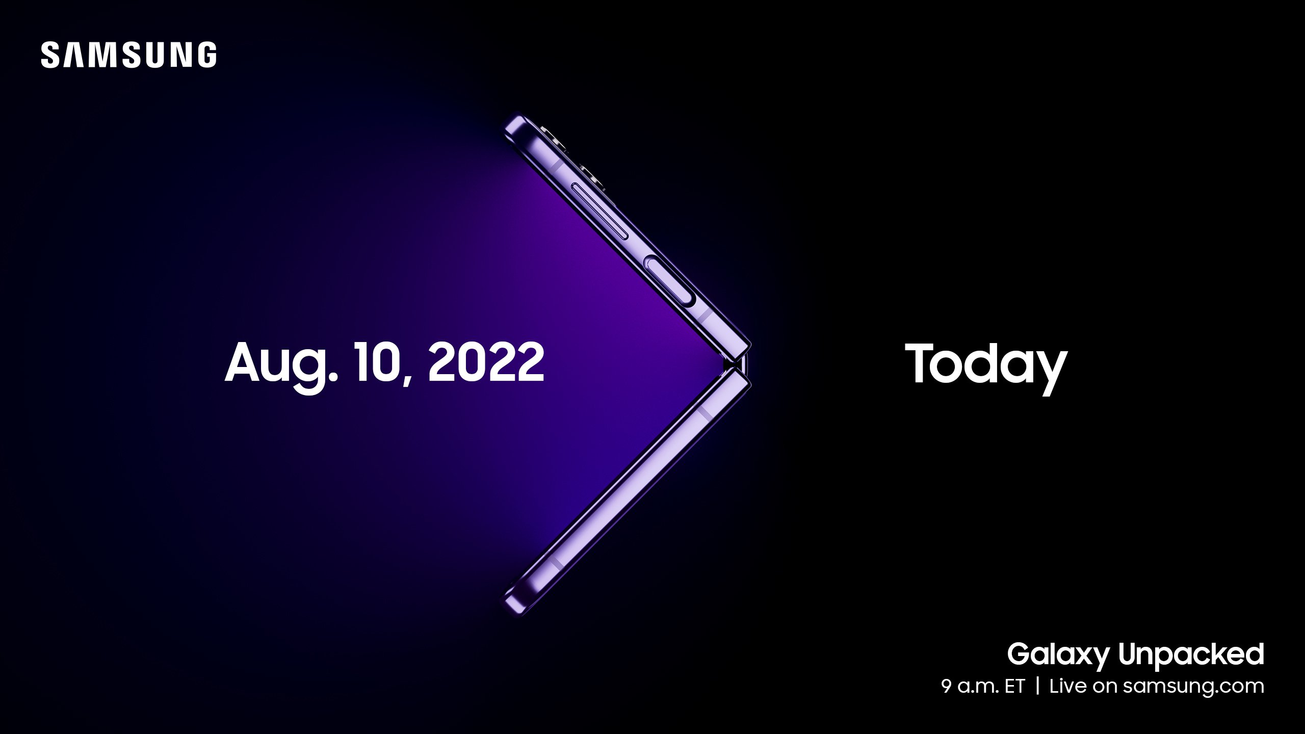 Samsung Galaxy Unpacked promo image