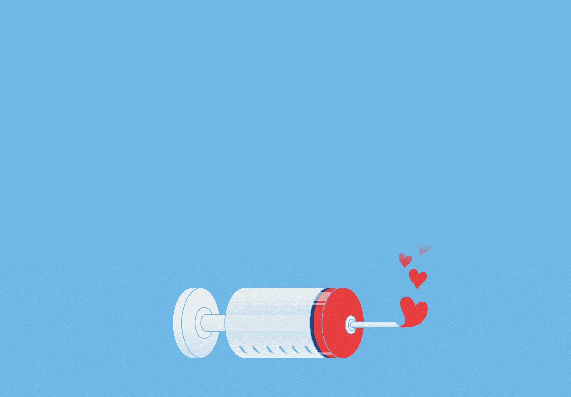 a vaccine with hearts