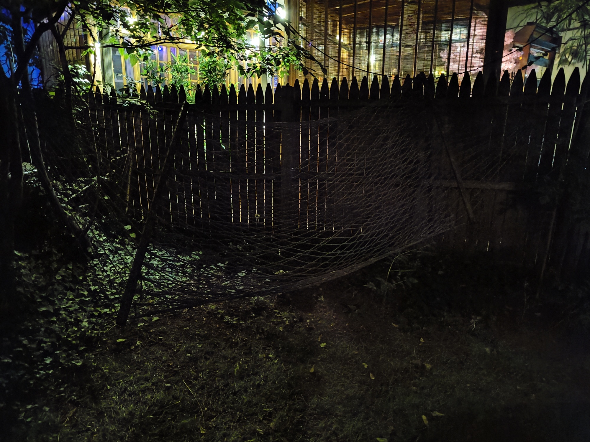 Hammock at night