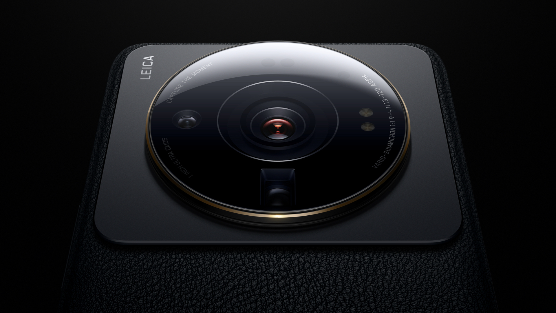 Xiaomi 12S Ultra camera up close.